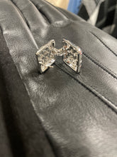 Square Basket Weave Post Earrings