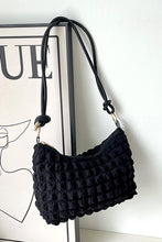 Puffy Pleated Crossbody Bag