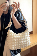 Puffy Pleated Crossbody Bag