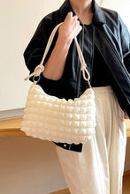 Puffy Pleated Crossbody Bag