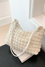 Puffy Pleated Crossbody Bag