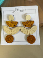 Ellen Wooden Geo Earrings