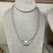 Love Heart 2 Layer Necklace