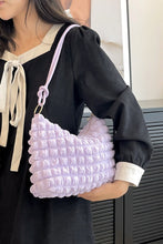 Puffy Pleated Crossbody Bag