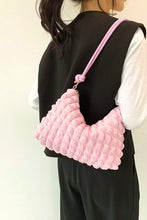 Puffy Pleated Crossbody Bag