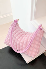 Puffy Pleated Crossbody Bag