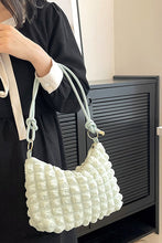 Puffy Pleated Crossbody Bag