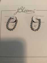 Silver Lara Hoop Earrings