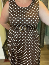 Polo Day Brown Polka Dot Dress