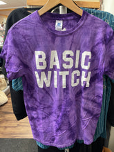 Block Letter Basic Witch Graphic Tee