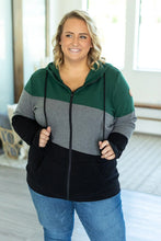 Evergreen Colorblock Full Zip Hoodie