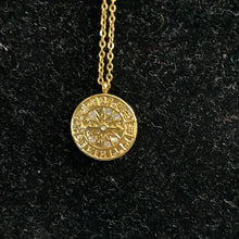Zodiac Gold Stainless Steel Necklace