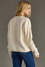 Cream Ski Goggle Sweater