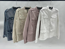 Paper White Utility Jacket