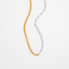 Zoe Two Tone Chain Necklace
