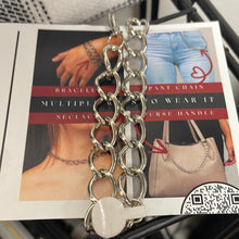 Chain Accent Bracelet, Choker, Belt or Purse