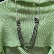 Sophisticated Black Natural Bead Necklace