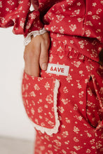 Lace Pocket Joggers - Cherry Blossom Babe