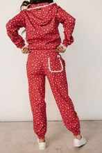 Lace Pocket Joggers - Cherry Blossom Babe