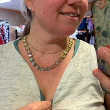 Ocean Square Statement Necklace