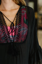 Boheme Bay Swim Cover Up in Black