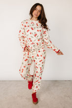 Lace Pocket Joggers - Cherry Charmed