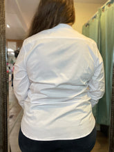 White Button Front Dress Shirt