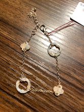 Ivory Floral Link Bracelet