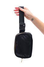 Everywhere I Go Crossbody Belt Bag in Black
