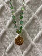 Sage Stone Long Necklace