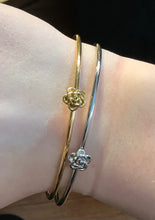 Rose Bangle Bracelet