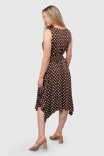Polo Day Brown Polka Dot Dress
