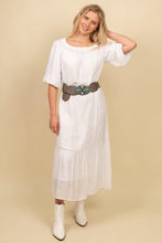 Off Shoulder Peasant Dress