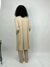 Cashmere Soft Ribbed Long Cardigan