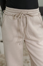 Lounge Line Wide Leg Sweats in Ash Mocha