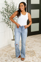 Marlena High Rise Shield Pocket Flare Jeans