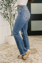 Maureen High Rise Distressed Bootcut Jeans