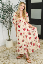 Petals & Postcards Balloon Sleeve Dress