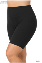 Buttery Soft Wide Waist Biker Shorts