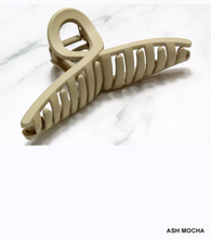 Matte Finish Twist Hair Claw Clip