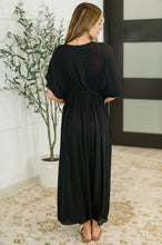 Serena Sands Swim Cover Up in Black