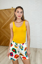 The Basics Reversible Longline Tank in Mustard