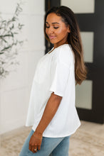 Take It Easy Slouchy Tee in Ivory