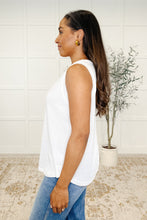 Thread Theory Round Neck Tank in Ivory