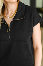 Twenty Four Karat Half Zip Top and Shorts Set