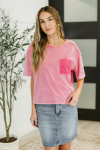 Who's That Girl Crochet Pocket T-Shirt