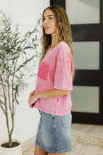 Who's That Girl Crochet Pocket T-Shirt