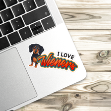 I Love Wieners Sticker