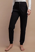 Cotton Stretch Twill Joggers