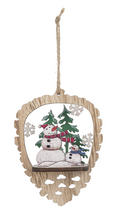 Santa Land Laser Cut Ornaments